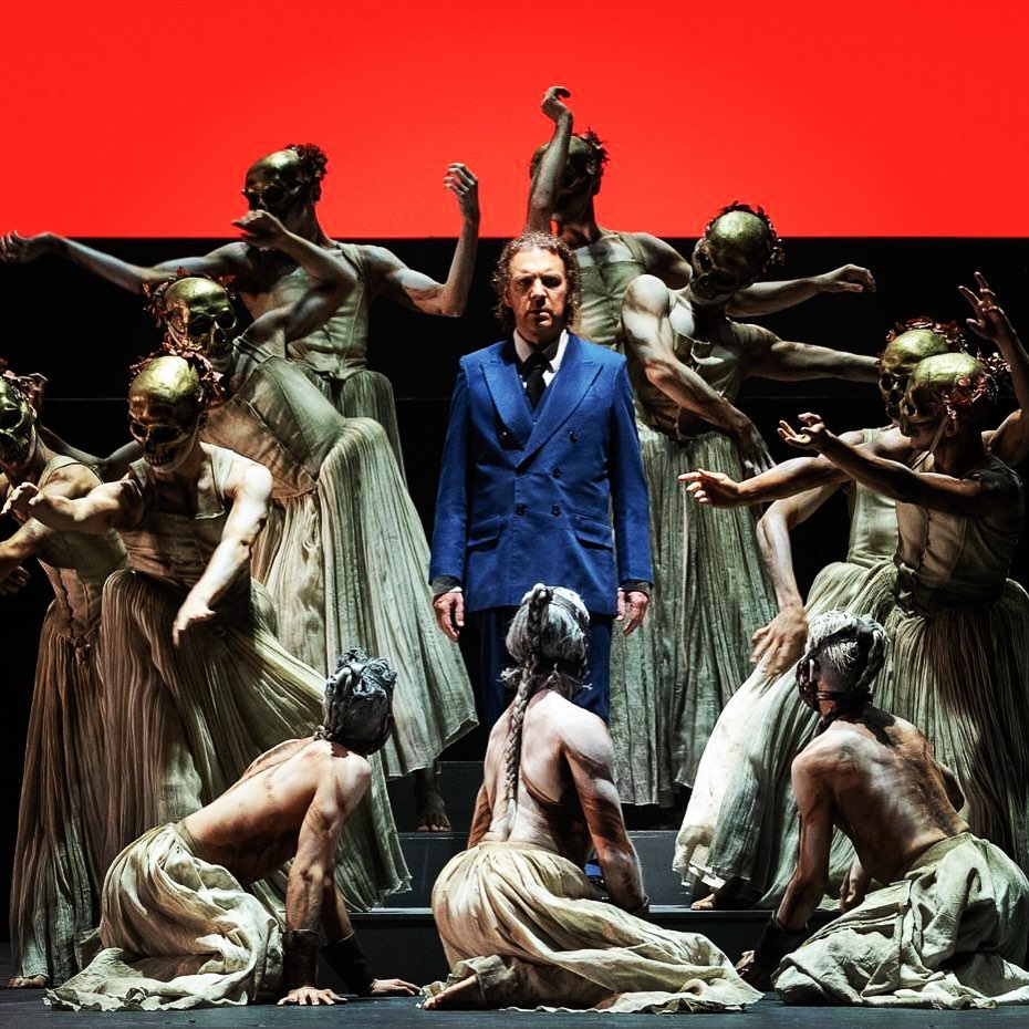 photo of Dan as Orfeo at Teatro Colon 2019